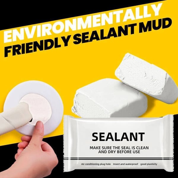 Eco-friendly sealing mud from Arenzza for houseware and kitchen use, shown in a natural close-up image.
