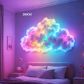 Aarenza USB-powered thundercloud LED light decor for houseware and kitchen, featuring a cloud-shaped design with LED illumination.