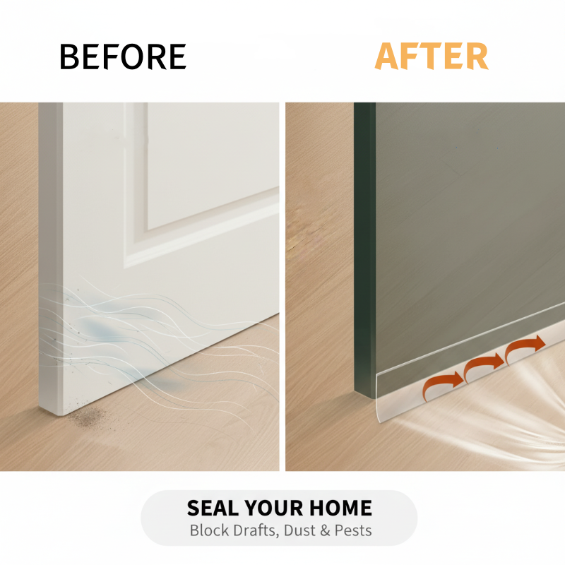 Arenzza self-adhesive weather stripping for windows and doors, wind-proof and insulating, shown applied to a house window.