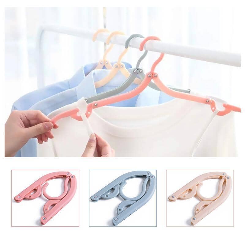 Arenzza foldable portable travel hanger for houseware and kitchen, compact and lightweight for easy travel use.