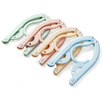 A foldable portable travel hanger from Arenzza, made of durable material, displayed on a neutral background for houseware and travel use.