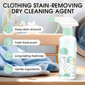 Arenzza Emergency Stain Savior bottle for clothing stain removal, featuring a spray nozzle and label with stain treatment instructions.
