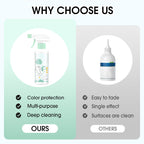 Arenzza Emergency Stain Savior bottle for clothing stain removal, with a clean, white container and label in a houseware setting.