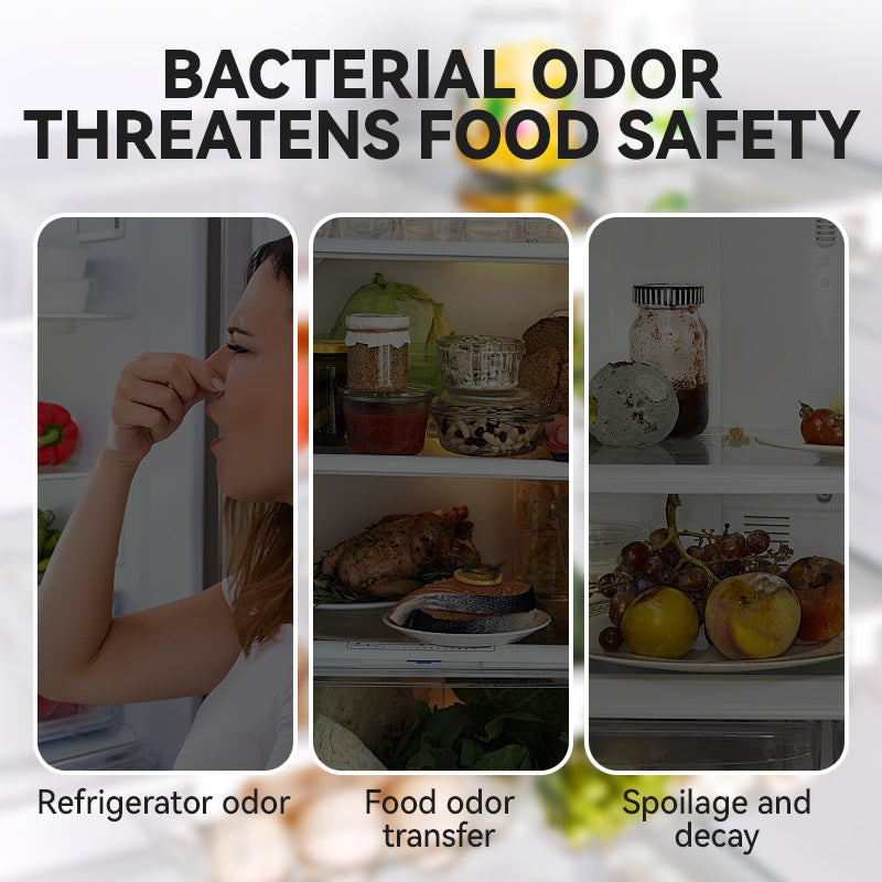 Arenzza multi-purpose fridge odor stick for houseware and kitchen, showing the sleek, long-lasting odor absorber in a modern design.