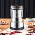 Arenzza multifunctional electric grinder for coffee, spices, and herbs with a sleek design and powerful grinding blades.