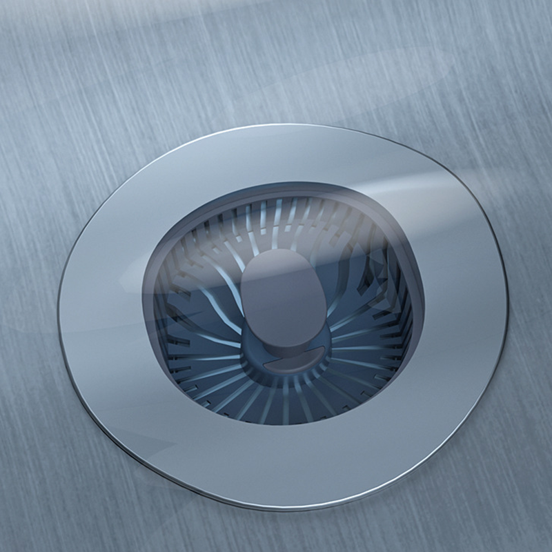Arenzza pop-up sink drain stopper with strainer, kitchen houseware accessory designed for bathroom and kitchen sinks.