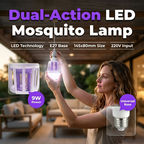 Arenzza 2-in-1 LED mosquito killer lamp with UV light and electric grid, designed for indoor houseware and kitchen use.