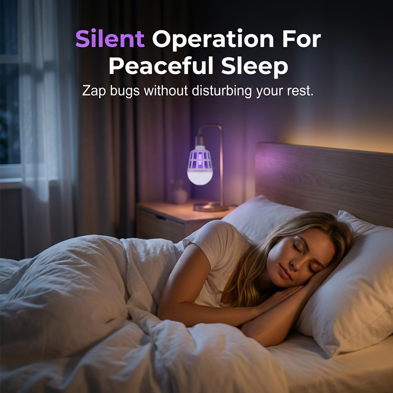 Arenzza 2-in-1 LED mosquito killer lamp with fan and light features, designed for houseware and kitchen use.
