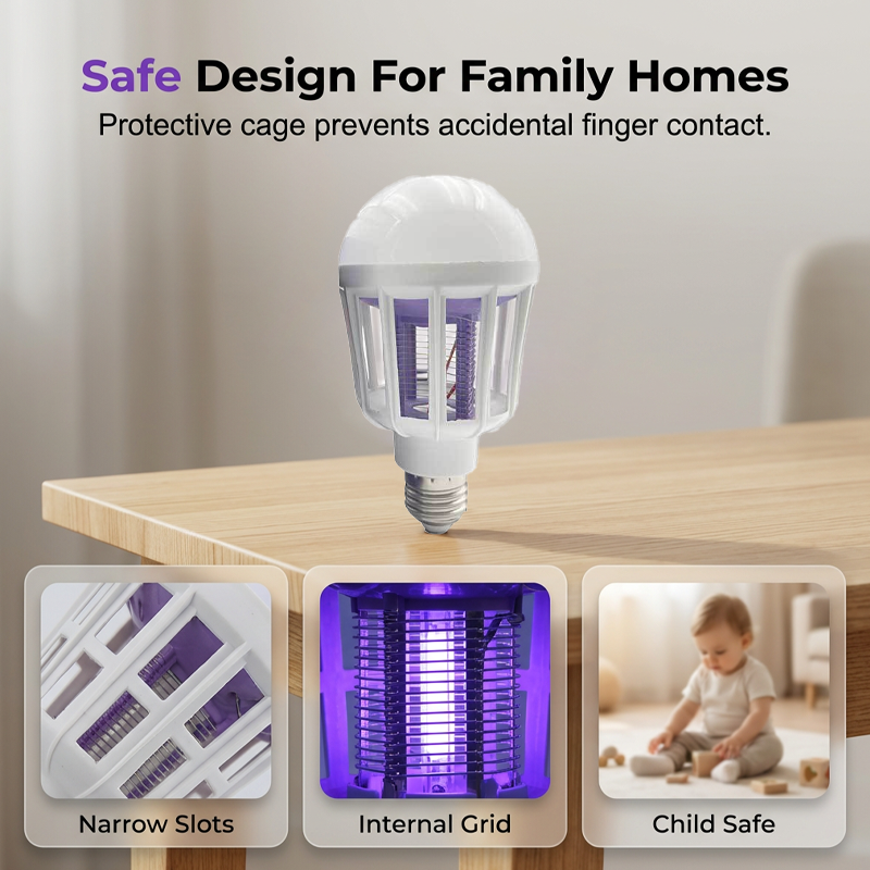 Arenzza 2-in-1 LED mosquito killer lamp with UV light for houseware and kitchen, designed to attract and eliminate mosquitoes.