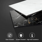 Arenzza moisture-proof ceramic tile wall sticker for kitchen or bathroom, featuring realistic imitation tile design.