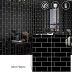 Arenzza moisture-proof ceramic tile wall sticker for kitchen or house decor, featuring realistic tile pattern in a modern design.
