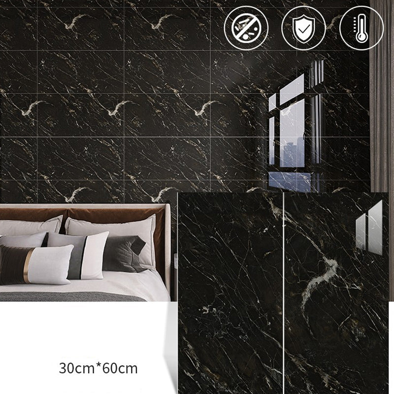Acerzza moisture-proof ceramic tile wall sticker for kitchen or bathroom, with a realistic imitation ceramic tile design.