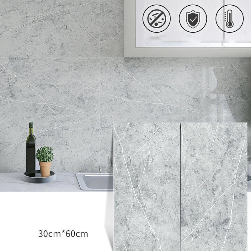 Arenzza moisture-proof imitation ceramic tile wall sticker for kitchen or house decor, featuring a realistic tile pattern.