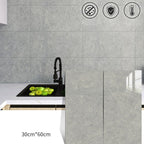 Arenzza moisture-proof imitation ceramic tile wall sticker for kitchen or houseware decor, featuring realistic tile pattern.