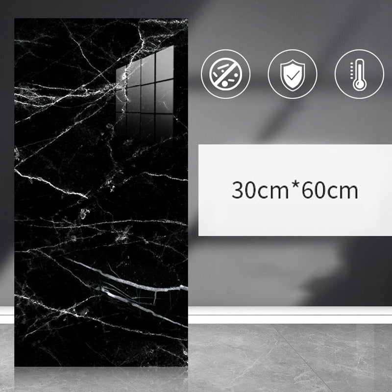 Arenzza moisture-proof ceramic tile wall sticker for kitchen or bathroom decor, featuring realistic imitation tile design in a houseware setting.