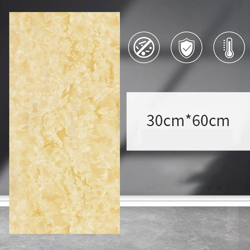 Acerzza moisture-proof ceramic tile wall sticker for kitchen or houseware decor, featuring realistic imitation tile design.