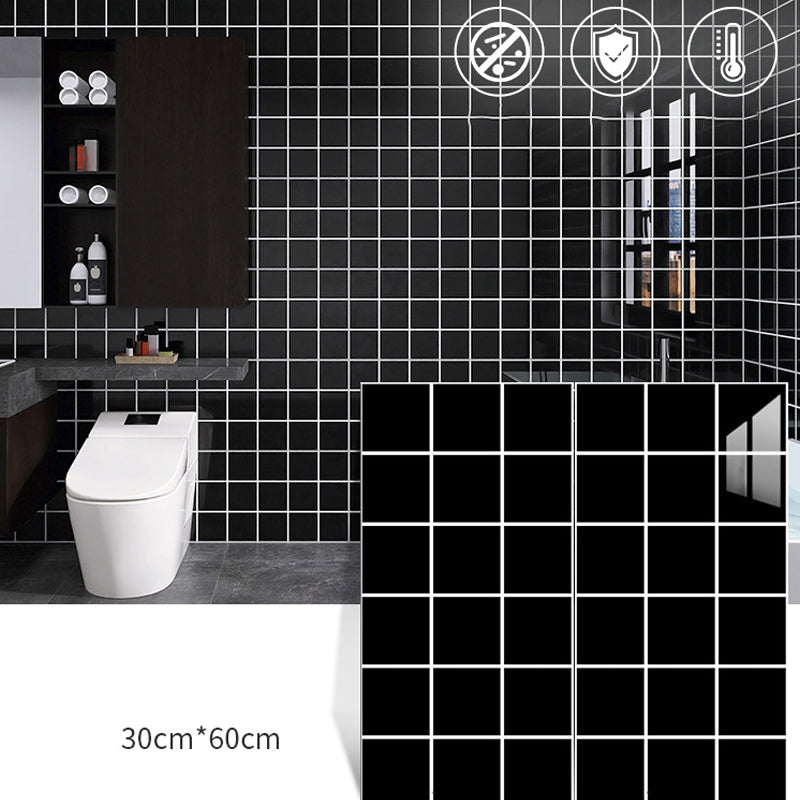 Arenzza moisture-proof ceramic tile wall sticker for kitchen or bathroom, featuring realistic imitation tile design.