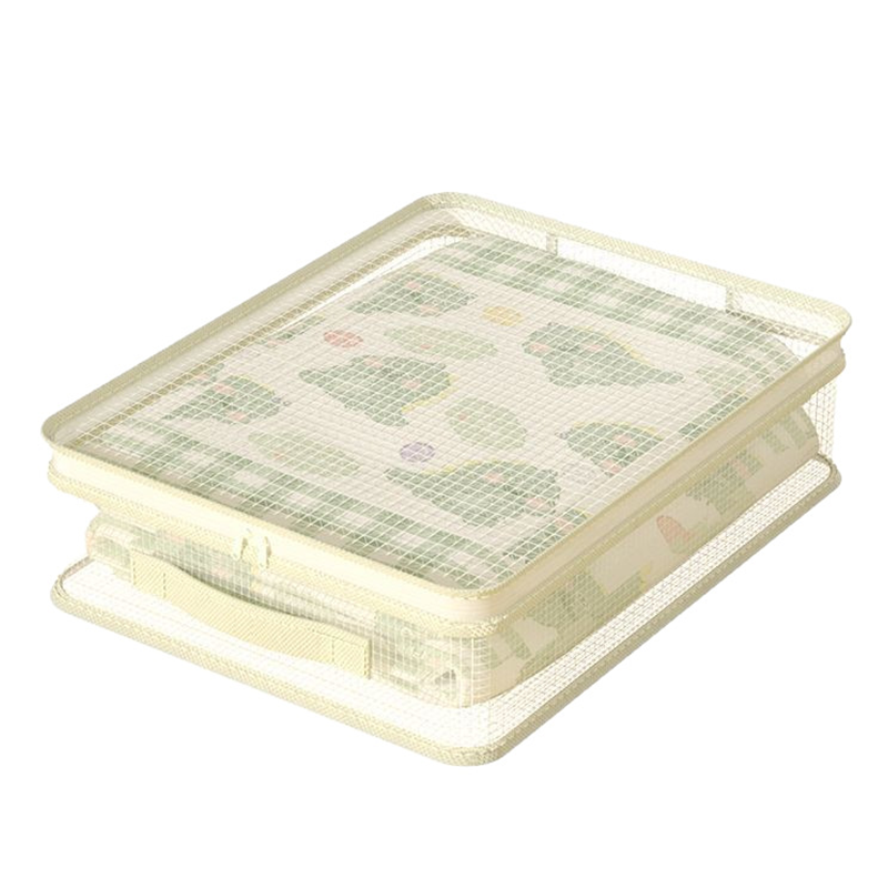 Arenzza clear see-through closet organizer storage bag for clothes and bedding, dust-proof and transparent for easy visibility.