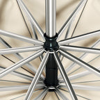 Arenzza reflective safety strip ring buckle umbrella with a silver reflective strip and durable handle for outdoor safety.