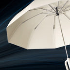 Arenzza reflective safety strip ring buckle umbrella, houseware item with reflective strip and ring buckle for safety and convenience.