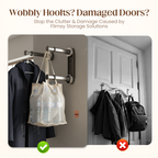 Arenzza foldable telescopic suction-cup hanger rack for kitchen or houseware, with adjustable arms and strong suction cups.