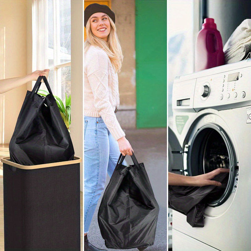 Aarenza foldable recycling bin with lid for kitchen and home, made of durable plastic, in a neutral color, showing the closed lid and compact design.
