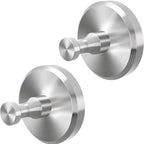 Arenzza stainless steel suction cup hook for hanging Christmas wreaths on smooth surfaces in kitchen or houseware settings.