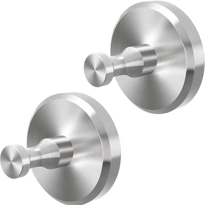 Arenzza stainless steel suction cup hook for hanging Christmas wreaths on smooth surfaces in kitchen or houseware settings.