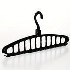 Arenzza multifunctional foldable clothes hanger with 11 holes, houseware and kitchen item for organizing clothes efficiently.