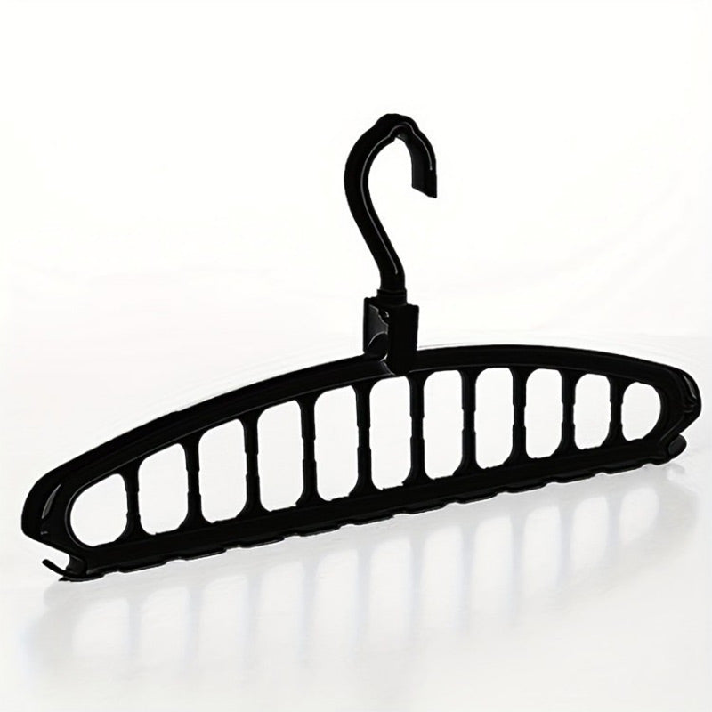 Arenzza multifunctional foldable clothes hanger with 11 holes, houseware and kitchen item for organizing clothes efficiently.