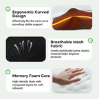 Arenzza multifunctional deep kneading massage pillow with heat therapy, designed for relaxing home and kitchen use.