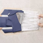 A collapsible Arenzza foot soaking tub for seniors, made of soft, flexible material, shown folded and expanded for easy use.