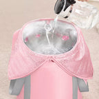 Arenzza collapsible foot soaking tub in a compact, foldable design ideal for seniors, made of durable, lightweight houseware and kitchen material.