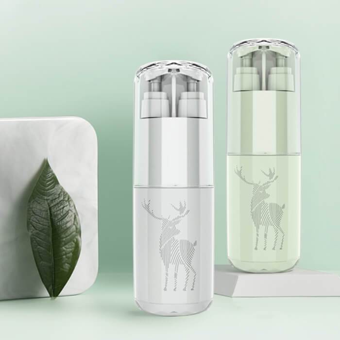 Arenzza storage cup for portable toiletries, made of durable plastic, with compartments for organizing travel-size bathroom essentials.