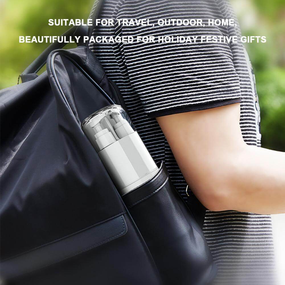 Arenzza portable toiletries storage cup, houseware and kitchen item, compact organizer for travel and bathroom use.