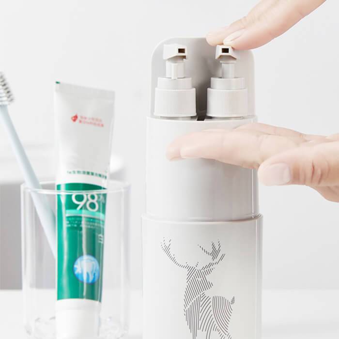 Arenzza storage cup for portable toiletries, houseware and kitchen accessory, featuring a compact design for travel and organization.