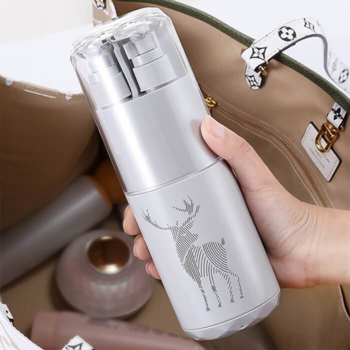 Arenzza storage cup for portable toiletries, houseware and kitchen item, featuring a compact design for travel and organization.