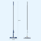 Arenzza window cleaning squeegee for high-rise windows, with a long handle and rubber blade for streak-free cleaning.