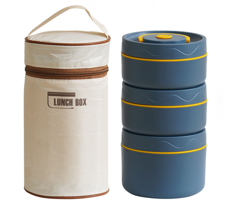 Arenzza portable insulated lunch container set with multiple compartments, ideal for keeping food fresh and warm on the go.