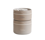 Arenzza portable insulated lunch container set with multiple compartments for houseware and kitchen use, ideal for meal storage and portability.