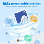 A pack of Arenzza Disposable Cleaning Wipes Stain Buster for quick, on-the-go cleaning, featuring a resealable package with wipes inside.