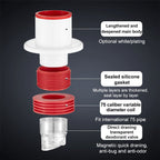 Arenzza drain pipe anti-odor artifact for kitchen and houseware, showing the sleek design and installation details.