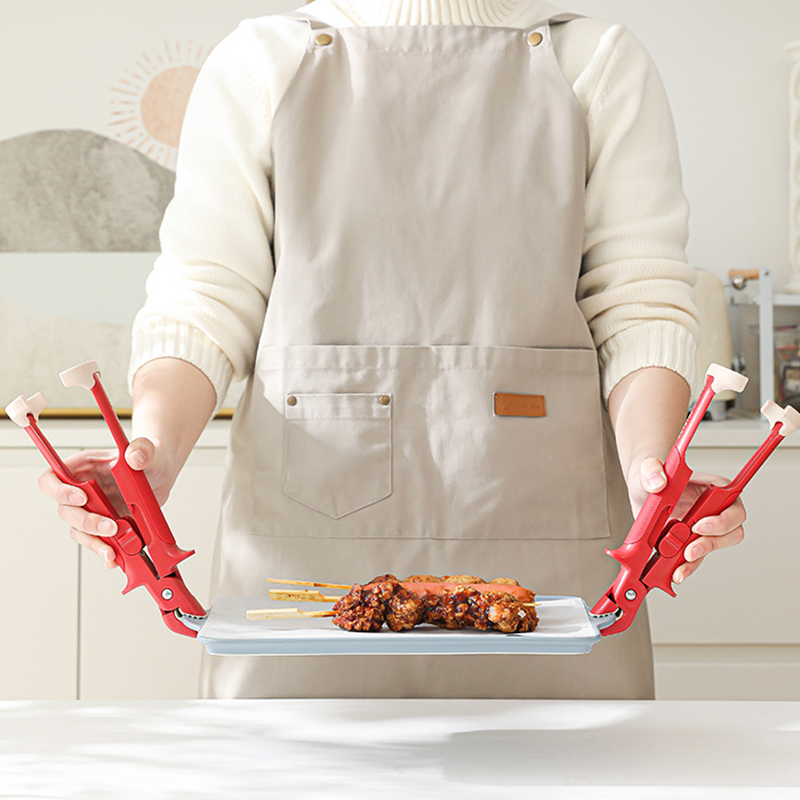 Arenzza multi-purpose anti-scald bowl holder clip for kitchen use, designed to secure bowls and prevent burns during cooking.