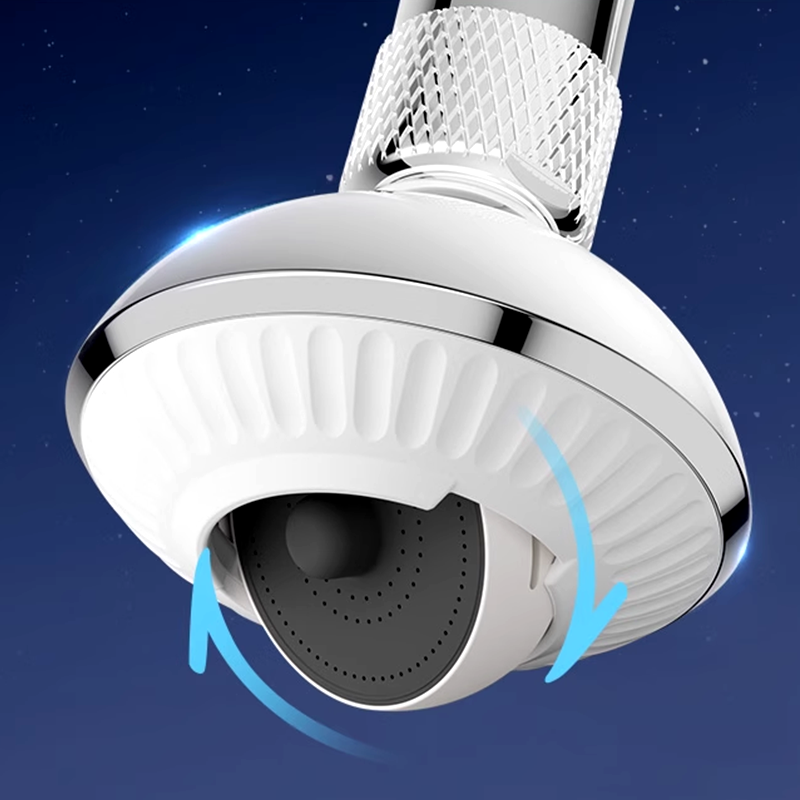 Arenzza 360° Swivel Pressurized Faucet Aerator for kitchen sink, showcasing its compact design and adjustable swivel feature