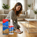 Arenzza invisible shield bottle for high-gloss floor renewal, houseware and kitchen product with a sleek design.