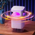 Arenzza UV fly trap with transparent catch box for houseware and kitchen, designed to attract and trap flying insects.