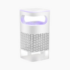 Arenzza UV fly trap with transparent catch box, designed for houseware and kitchen use to attract and trap flying insects.