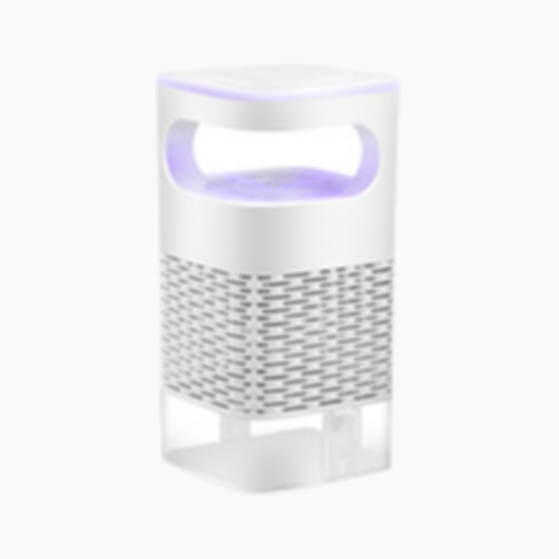 Arenzza UV fly trap with transparent catch box, designed for houseware and kitchen use to attract and trap flying insects.