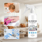 Arenzza wash-free fabric stain removal dry cleaner for household use, showing a compact stain remover device on a kitchen countertop.