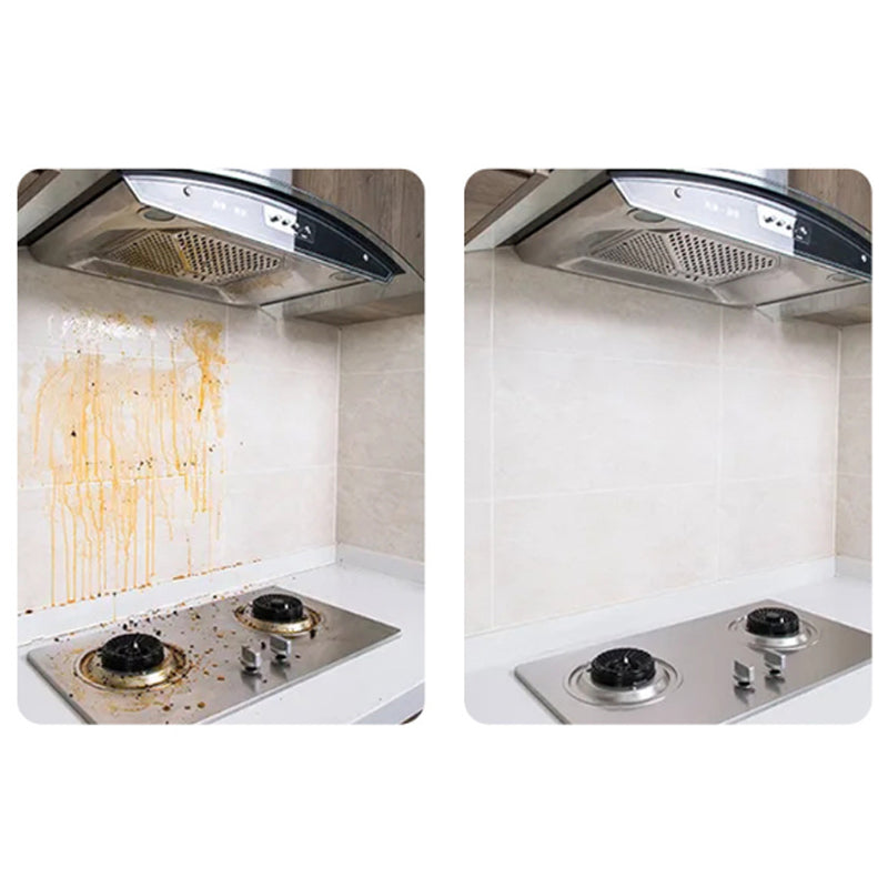 Arenzza Heavy Grease Cleaner for kitchen and houseware, with mild formula and quick decomposition, shown in a spray bottle.